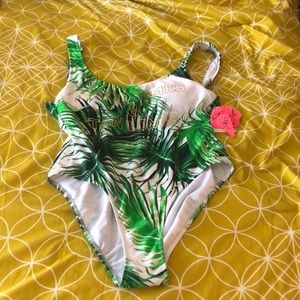 Coral tropics: GOOD TIMES & TAN LINES SWIM SUIT